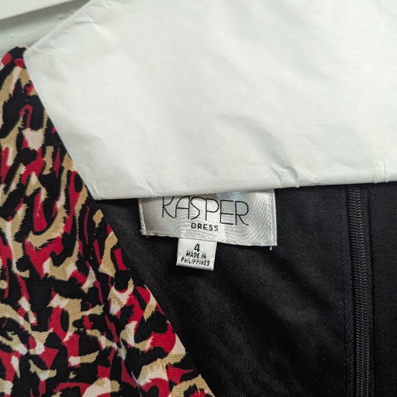 Kasper print dress - Picture 2 of 3